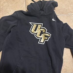 Nike Black Hoodie with Gold UCF Logo